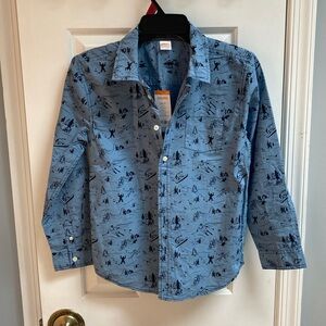 Boys Gymboree button down shirt